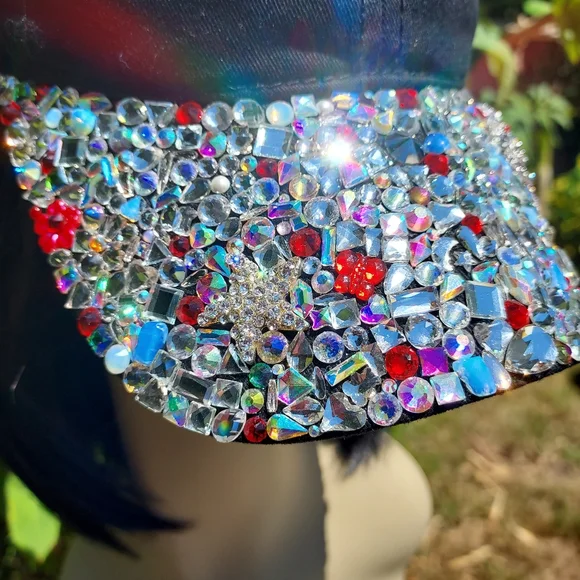 Taylor Swift Swarovski crystal bling hat - Picture 11 of 12